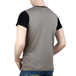 Camiseta de cuello redondo para hombre - Negro - Negro - Product Image 2