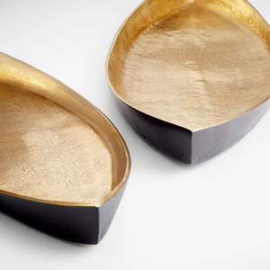 Plateau de service et plat décoratif en métal écologique avec finition argentée de luxe, compatible lave-vaisselle et micro-ondes, pour la maison, l'hôtel et les événements - Product Image 3