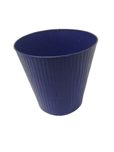 Pot de fleurs rond en métal, jardinière décorative pour plantes d'intérieur et d'extérieur, moderne, pour jardin, maison, balcon, table, pot de plante - Product Image 2