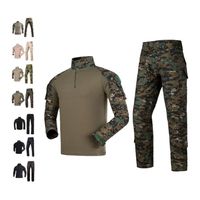 Tenues de camouflage professionnelles et récréatives unisexes EMPIRE TREND WEARS, uniformes durables en mélange polyester/coton, combinaison tactique respirante