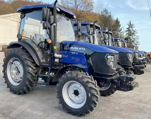 Lovols M754 Mini Tractor 4x4 Tipo de caminar 50-80HP Motor de engranaje automático para granja Venta al por menor Máquina agrícola barata Estado usado - Product Image 2