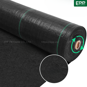 Tissu tissé perforé à l'aiguille en PP noir de qualité supérieure tapis anti-mauvaises herbes traité aux UV couverture de sol efficace pour le contrôle des mauvaises herbes Agriculture - Product Image 2