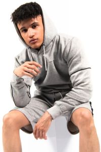 Nueva Llegada Hombres Sudadera con capucha Casual Color sólido Algodón Fleece térmica Sudadera con capucha Conjuntos Marca de moda de punto Deportes Moda Sudadera con capucha Conjunto - Product Image 4