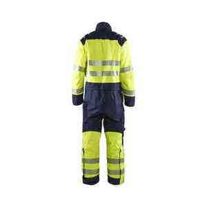 Overol de Seguridad Microporoso ANSI Clase 2 Reflectante Resistente al Fuego Impermeable Transpirable/Confortable Ropa de Trabajo Industrial - Product Image 4