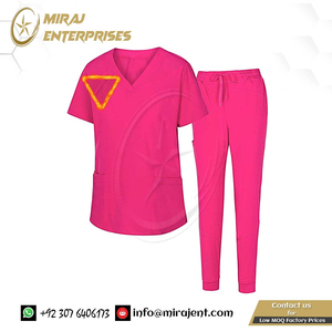 Été respirant pour femmes, gommages hospitaliers Cool 4-Way Stretch Jogger Uniforme Design Uniformes hospitaliers Uniformes d'infirmière médecin - Product Image 2