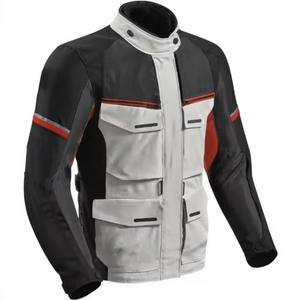 Veste de moto pour hommes Veste de moto en textile Veste de motard de course en cuir Veste d'hiver imperméable approuvée CE - Product Image 2