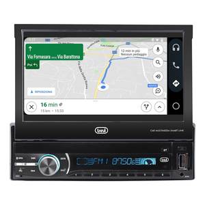 Autoradio tactile 2 DIN Trevi MDV 6380 DAB+ 4x50W USB SD AUX Bluetooth noir avec DAB pour voiture - Product Image 2