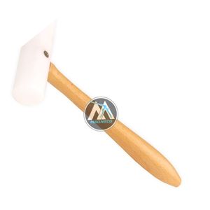 Martillos de mazo de nailon redondos y cruzados económicos Material de acero inoxidable de nueva condición con logotipo personalizable - Product Image 1