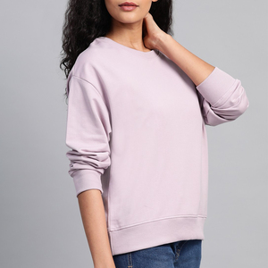 Vente en Gros de Sweatshirts pour Femmes Impression de Logo Personnalisé à Manches Longues de Haute Qualité en Usine Meilleure Vente de Sweatshirts pour Femmes - Product Image 3