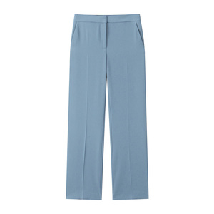 Pantalon de Ville Décontracté à Devant Plat pour Femme Très Vendu en Tissu Doux Laine/Coton Conception Respirante avec Taille sur Mesure & de Haute Qualité - Product Image 2