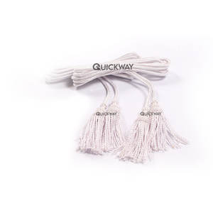 Vente en gros de cordes et cordons de robe Tassel Pakistan fait cordon de clairon couleur et conception personnalisées vente en vrac quantité cordons de clairon - Product Image 1