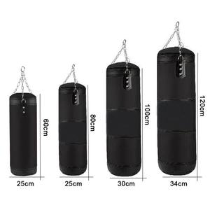 Saco de boxeo 2025 con 2025 de cuero Pu, saco de boxeo con logotipo personalizado pesado, sacos de boxeo de alta calidad - Product Image 4