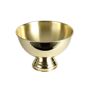 Seau à glace à champagne en métal antique doré de qualité supérieure pour bar restaurant fête décoratif grand seau à vin pour vendeur - Product Image 1