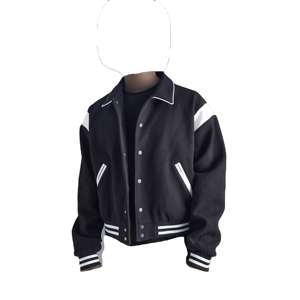 Chaqueta para Hombre, Estilo Urbano, Forro Acolchado, Chaqueta de Lona Cálida con Parches para Todas las Tallas, Temporada de Primavera - Product Image 5