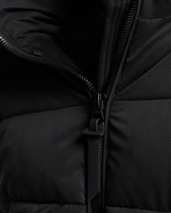 Chaqueta de Invierno Personalizable para Hombre, Estilo Slim con Capucha, Transpirable, Exterior de Nailon/Algodón, Diseño Sólido, Cierre Casual, OEM - Product Image 6