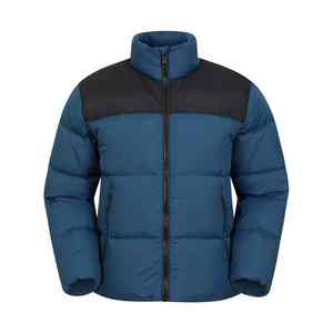 Chaqueta acolchada con capucha para hombre, chaqueta de invierno con revestimiento de tela, servicio OEM - Product Image 6