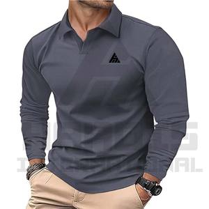 Chemise à col avec logo personnalisé de haute qualité Polo de golf t-shirt T-shirts polo unis Chemises polo pour hommes - Product Image 1