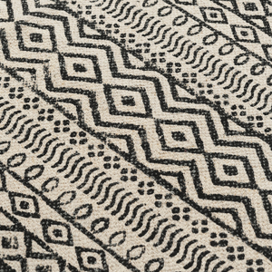 Alfombras de algodón puro de Color Beige con textura tradicional impresa en bloque de mano, alfombras para decoración del hogar y habitaciones, alfombrillas de baño - Product Image 1