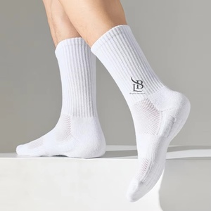 Men's High Quality Cotton Dress <b>Socks</b> Daily Tops Sale Crew White <b>Black</b> Casual Knit <b>Socks</b> with Logo Body Bottom Spring - Product Image 1