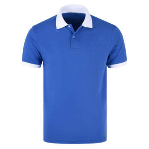 Camiseta Polo de Algodón para Hombre, Estilo Casual Urbano, Tejido Suave y Transpirable, Logotipo Personalizado, Suministro de Fábrica OEM - Product Image 1