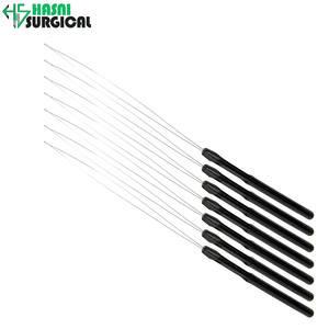 Hasni Surgical Enfileur d'aiguille à boucle chirurgicale manuelle en acier inoxydable avec crochet de traction pour outil d'extension de cheveux - Product Image 6