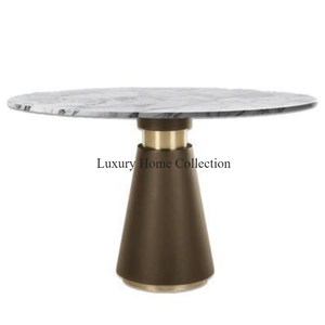 Mesa de centro decorativa única de diseñador para el hogar, mesa de centro elegante con aspecto atractivo y sombra antigua de latón al mejor precio de la India - Product Image 2