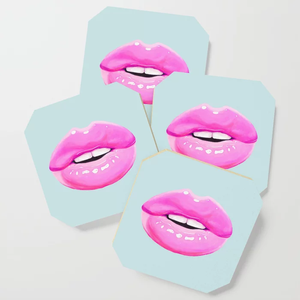 Juego de posavasos con forma personalizada, madera de acacia impresa hecha a mano para la decoración del hogar y la Oficina en Star Crafts India - Product Image 1