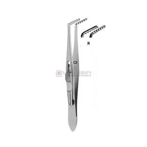 Pinzas para Estrabismo JAMESON para Diestros, 10 cm, Instrumentos Médicos Quirúrgicos, Cirugía Oftálmica, Acero Inoxidable de Alta Calidad - Product Image 1