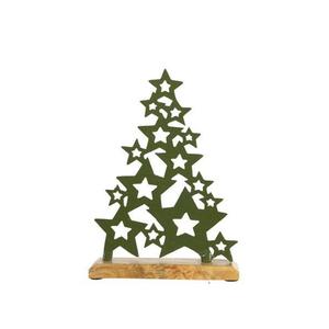 Iron Metal Golden Snowflake Tree Decoration by Saaz Handicrafts Christmas <b>Hanging</b> <b>Ornament</b> in India - Product Image 3