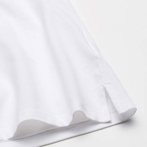 Camiseta clásica de algodón liso para mujer, camiseta informal de manga corta de verano, ajuste cómodo, tela suave, uso diario elegante - Product Image 5