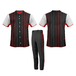 Uniformes de Béisbol Personalizados para Hombre en Oferta, Conjuntos Deportivos Disponibles en Poliéster, Diseño de Uniforme de Béisbol - Product Image 3