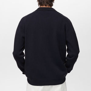 Camisas Polo de Manga Larga 100% Algodón de Alta Calidad al por Mayor, Camiseta Polo Lisa con Logotipo Bordado Personalizado para Hombre - Product Image 2