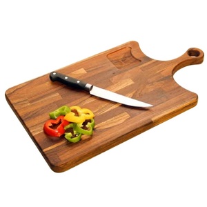 Utensilios de cocina Tabla de cortar multifuncional Tabla de cortar sostenible respetuosa con el medio ambiente Tabla de cortar de madera de acacia Uso diario - Product Image 3