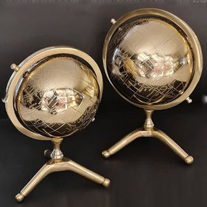 Sculpture Décoration d'intérieur de luxe Artisanat d'art Accessoires de maison élégants Métal fait main pour les occasions d'anniversaire Doré Moderne - Product Image 1