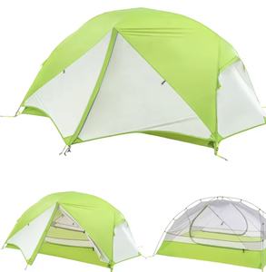 Carpa doble ultraligera impermeable para camping y exteriores, lista para enviar, personalizable, tipo mochila ultraligera. - Product Image 1