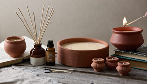 Envase de Lujo para Velas de Arcilla de Terracota para Fabricación de Velas, Frascos Vacíos Ecológicos para Velas, Gran Venta 2025 - Product Image 4