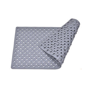 Tapis de douche moderne antidérapant en PVC pour salle de <span class=keywords><strong>bain</strong></span> Design gaufré à séchage rapide avec récureur de pieds efficace pour <span class=keywords><strong>bain</strong></span> <span class=keywords><strong>moussant</strong></span> Motif ondulé - Product Image 5