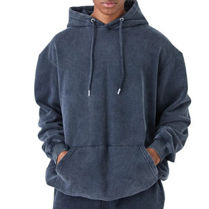 Sudadera con capucha de forro polar grueso para hombre, estilo nuevo 2026, personalizada al por mayor, proveedor de fábrica OEM - Product Image 2