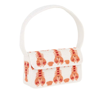 Bolso de Mano Bordado a Mano con Cuentas de Semillas de Lujo con Correa Ajustable con un Diseño Hermoso - Product Image 1