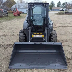 Cargadora deslizante Holland L320 usada con 90HP para transmisión de engranajes del motor Componentes esenciales-Bomba y caja de cambios - Product Image 1