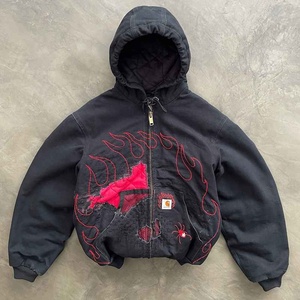 DTG DTF, sudadera con capucha y cremallera personalizada a todo color, diseño vibrante, cómodo forro polar cálido, ideal para uso informal al aire libre y moda diaria - Product Image 4