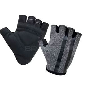 Nuevos guantes de medio Dedo de verano Guantes de gimnasio para deportes al aire libre Guantes de gimnasio de alta calidad hechos en Pakistán - Product Image 5