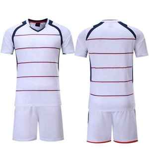 Maillot de sport imprimé à col en V, uniforme de volleyball, séchage rapide, polyester, printemps/été, kit de match pour club, tenue d'équipe personnalisée - Product Image 2