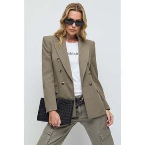 Chaqueta Blazer Informal para Mujer, 100% Algodón - Product Image 1