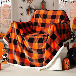 Customizable Logo Wholesale Blankets 100% Cotton Knitted Solid Pattern Four Seasons Folded Design Home Hotel Use Professional - Product Image 6