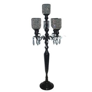 Bougeoir à bougie en cristal décoratif de table Bougeoir pour fêtes d'anniversaire de fiançailles Décoration Bougeoir en offre spéciale - Product Image 1