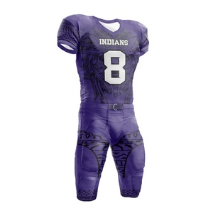 Camisetas y Uniformes de Fútbol Americano Sublimados Personalizados, Manga Corta, Alta Calidad, Colores Personalizables, Logotipos, Servicio OEM - Product Image 1