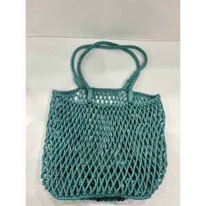 กระเป๋าถือเชือกล่างทรงสี่เหลี่ยมขนาดใหญ่สไตล์เกาหลี - Product Image 3