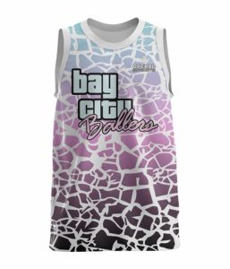 Uniformes de basket-ball pour hommes de haute qualité, respirants, OEM, personnalisés, ensembles de maillots de basket-ball imprimés par sublimation - Product Image 5