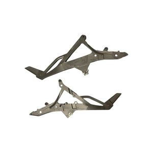 Reposapiés de Pasajero Originales de Fibra de Vidrio y Titanio para Kawasaki ER-6N 2011, Tipo Ligero, con Envío Aéreo - Product Image 2